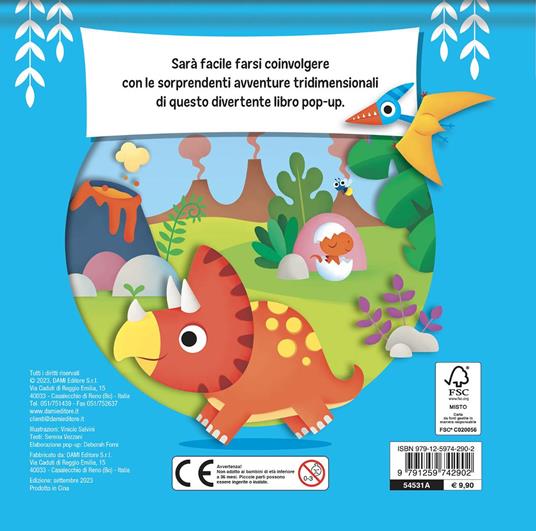 Dinosauri. Ediz. a colori - Vinicio Salvini - 2