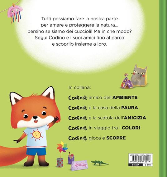 Codino amico dell'ambiente. Ediz. a colori - Giulia Cremonini - 2