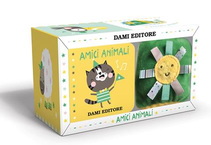 Amici animali. Morbide coccole. Ediz. a colori. Con cubo morbido - copertina