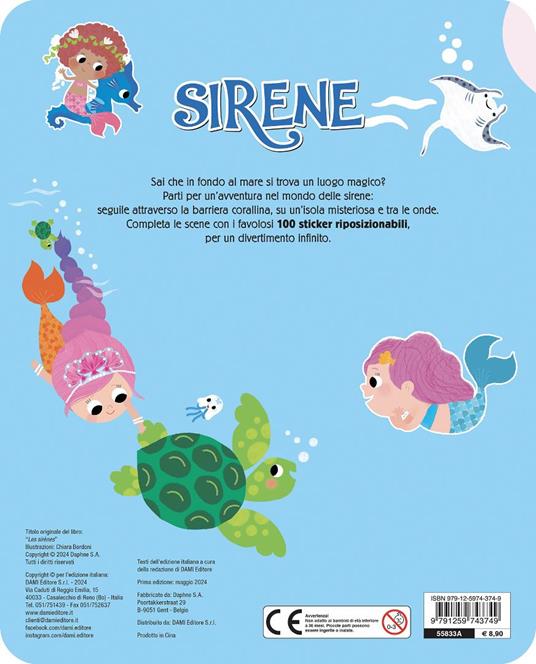 Sirene. Con adesivi. Ediz. a colori - 2