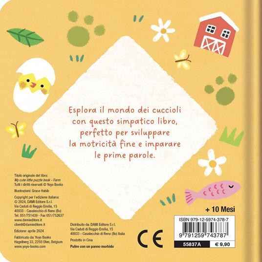 Il mio primo libro dei cuccioli. Primi puzzle. Ediz. a colori - 2