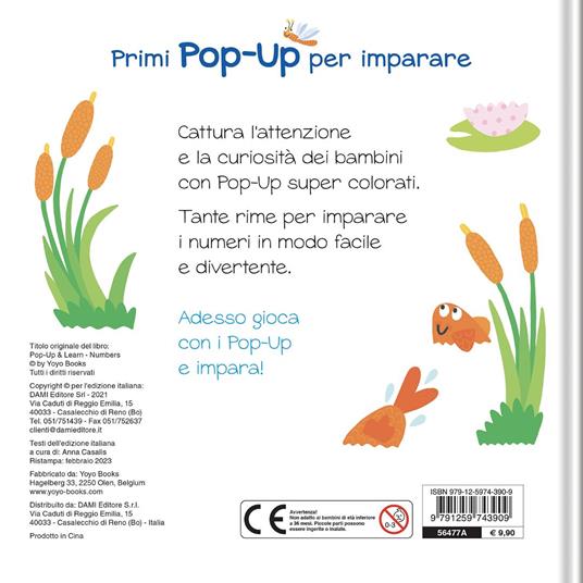 Numeri. Primi pop-up per imparare. Ediz. a colori - 2