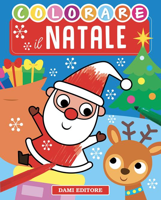 Colorare il Natale. Ediz. a colori - Anna Casalis - copertina