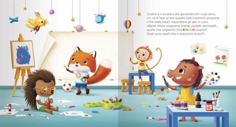 Codino in viaggio tra i colori. Ediz. a colori - Anna Casalis - 2