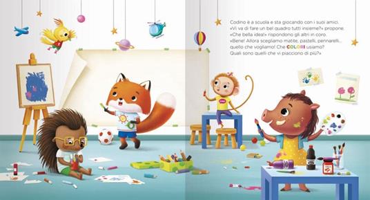 Codino in viaggio tra i colori. Ediz. a colori - Anna Casalis - 2