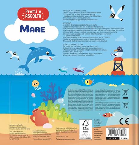 Mare. Premi ascolta. Ediz. a colori - Anna Casalis - 4