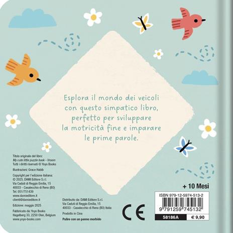 Il mio primo libro dei veicoli. Primi puzzle. Ediz. a colori - Grace Habib - 5