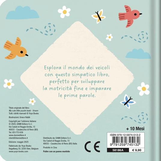 Il mio primo libro dei veicoli. Primi puzzle. Ediz. a colori - Grace Habib - 5