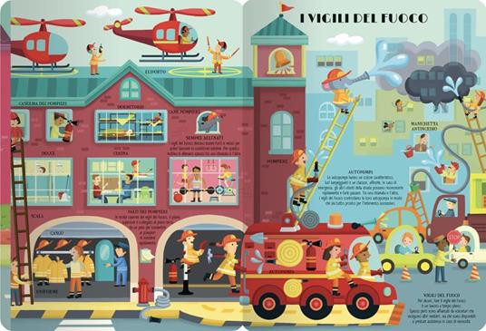 La città e i suoi eroi. Grandi albi per esplorare. Ediz. a colori - Anja De Lombaert - 2