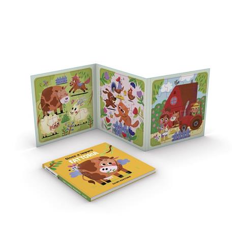 Fattoria. Libri con puzzle magnetici. Ediz. a colori. Con 3 puzzle - 3