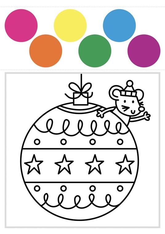 Colora il Natale. Colori magici. Ediz. a colori. Con pennello e acquerelli - 4