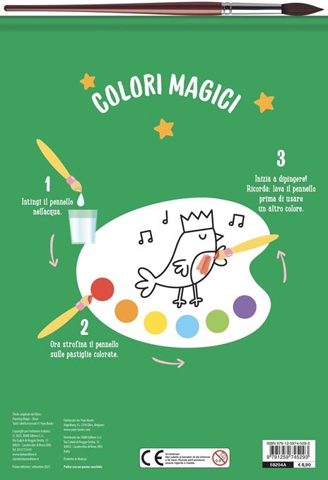 Colora il Natale. Colori magici. Ediz. a colori. Con pennello e acquerelli - 5