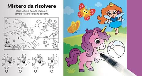 Unicorni. Magico colore. Con pennello ad acqua - Serena Vezzani - 3