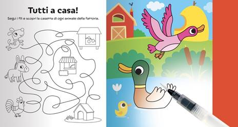 Fattoria. Magico colore. Con pennello ad acqua - Serena Vezzani - 3