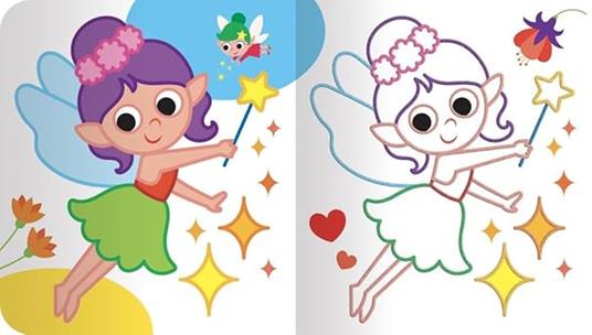 Colora i mondi magici scintillanti. Ediz. a colori - Vinicio Salvini - 2