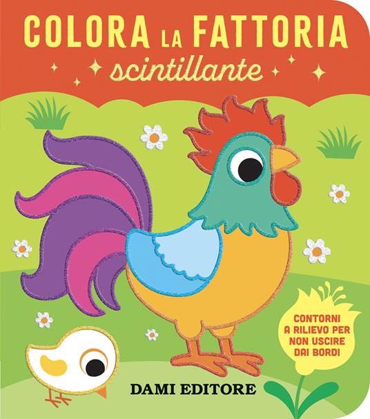 Colora la fattoria scintillante. Ediz. a colori - Vinicio Salvini - copertina