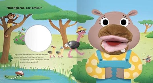 Hippo ha sempre fame. Libri puppet. Ediz. a colori - 2