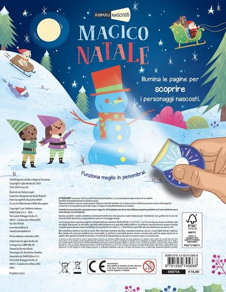 Magico Natale. Animali nascosti. Ediz. a colori. Con torcia magica - Millie Hooke,Millie Monaghan - 4