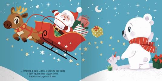 Gli amici di Babbo natale. Ediz. a colori. Con 3 burattini a dita - 3