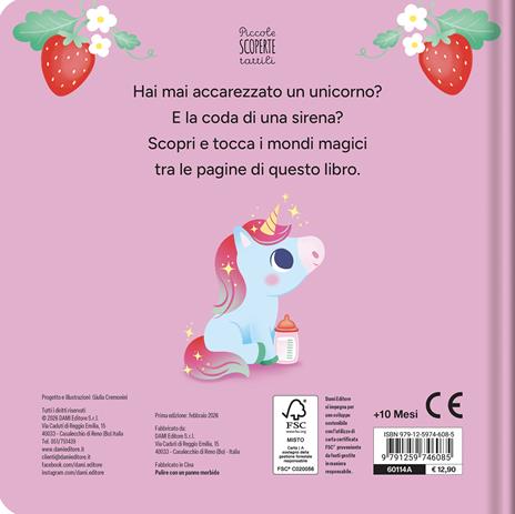 Unicorni e mondi magici. Piccole scoperte tattili. Ediz. a colori - Giulia Cremonini - 4