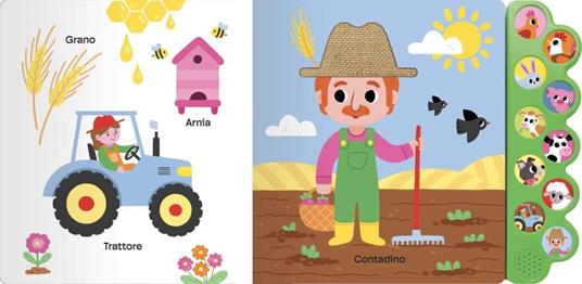 Fattoria. Un libro per ascoltare, toccare e scoprire. Ediz. a colori - Giulia Cremonini - 3