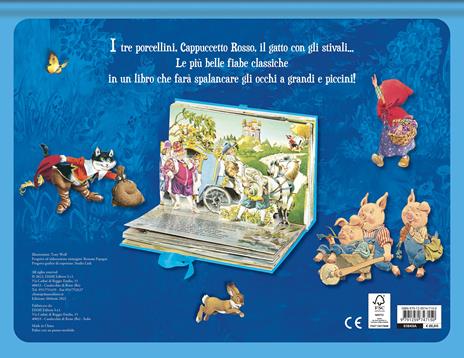 Il meraviglioso libro pop-up delle fiabe. Ediz. a colori - Tony Wolf - 2