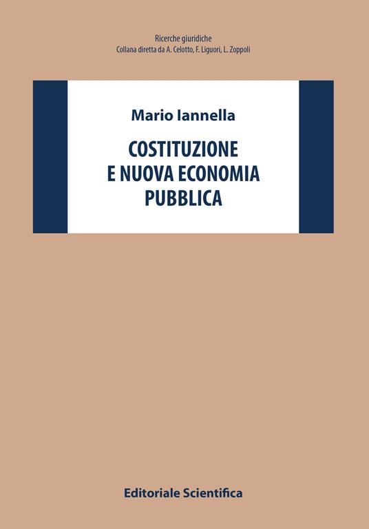 Costituzione e nuova economia pubblica - Mario Iannella - copertina