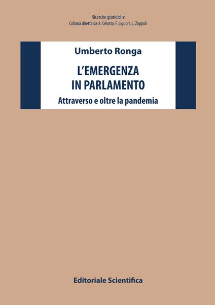 L' emergenza in parlamento. Attraverso e oltre la pandemia - Umberto Ronga - copertina