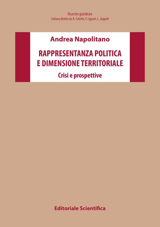 Rappresentanza politica e dimensione territoriale. Crisi e prospettive - Andrea Napolitano - copertina