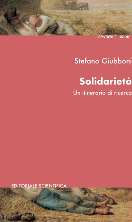 Solidarietà. Un itinerario di ricerca - Stefano Giubboni - copertina