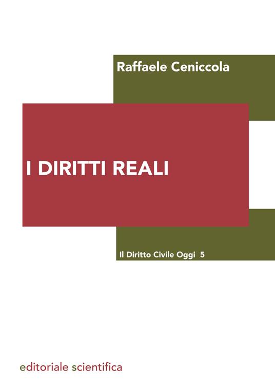 I diritti reali - Raffaele Ceniccola - copertina