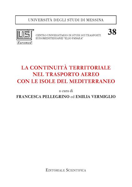 La continuità territoriale nel trasporto aereo con le isole del Mediterraneo - copertina