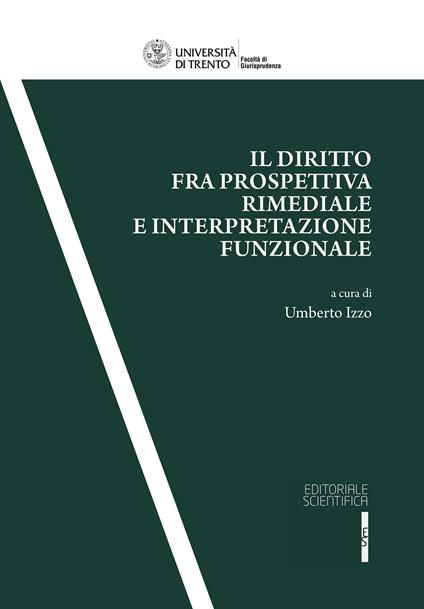 Il diritto fra prospettiva rimediale e interpretazione funzionale - copertina