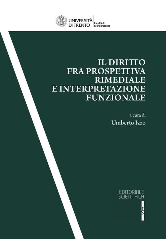Il diritto fra prospettiva rimediale e interpretazione funzionale - copertina