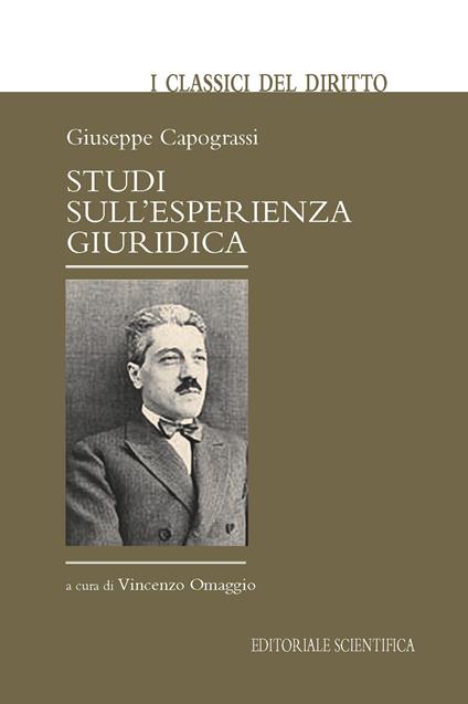 Studi sull'esperienza giuridica - Giuseppe Capograssi - copertina