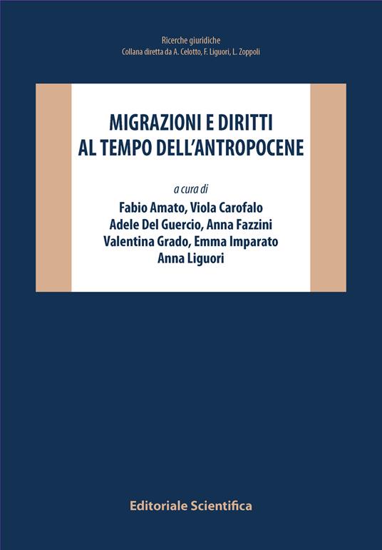 Migrazioni e diritti ai tempi dell'Antropocene - copertina