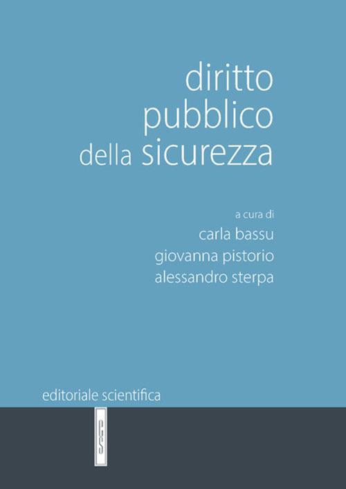 Diritto pubblico della sicurezza - copertina