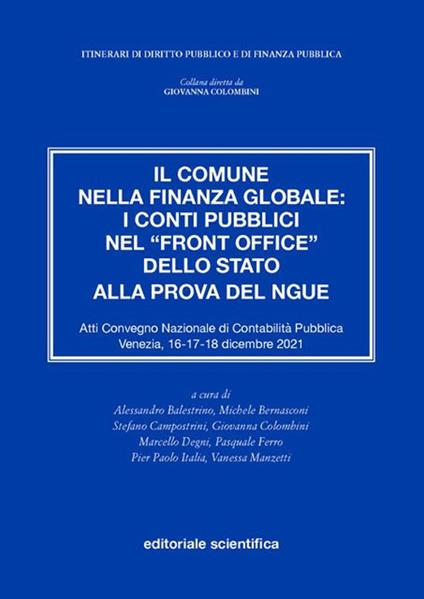 4° Convegno di contabilità pubblica. Atti convegno nazionale di contabilità pubblica (Venezia, 16-18 dicembre 2021) - copertina