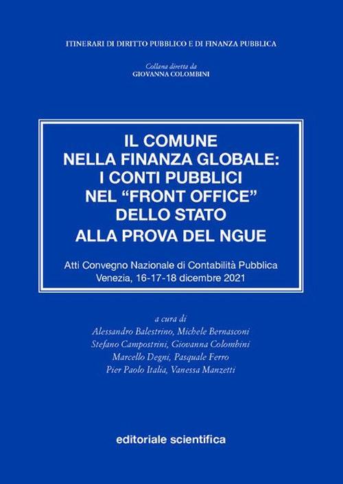 4° Convegno di contabilità pubblica. Atti convegno nazionale di contabilità pubblica (Venezia, 16-18 dicembre 2021) - copertina