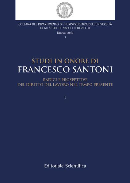 Studi in onore di Francesco Santoni - copertina