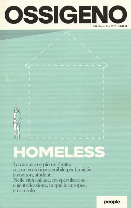 Ossigeno (2023). Vol. 14: Homeless - copertina
