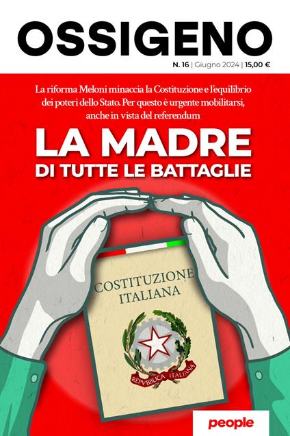 Ossigeno (2024). Nuova ediz.. Vol. 16: La madre di tutte le battaglie - copertina