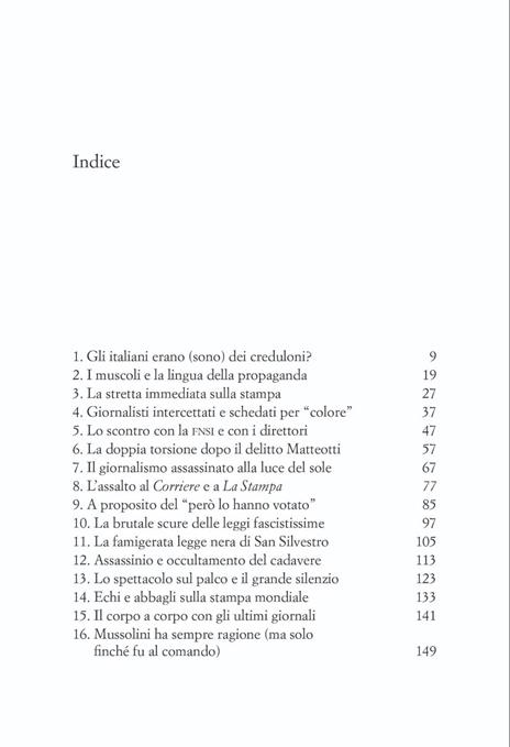 Fascistissima. Come nel 1926 Mussolini eliminò la libertà di stampa. Nuova ediz. - Giovanni Mari - 3