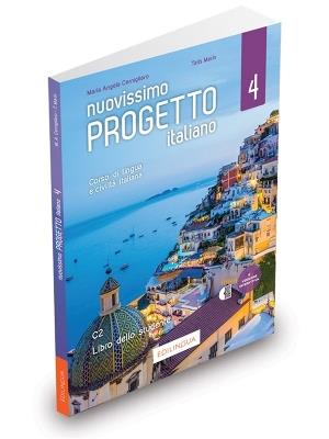 Nuovissimo Progetto italiano 4. Corso di lingua e civiltà italiana - Mariangela Cernigliaro,Telis Marin - copertina