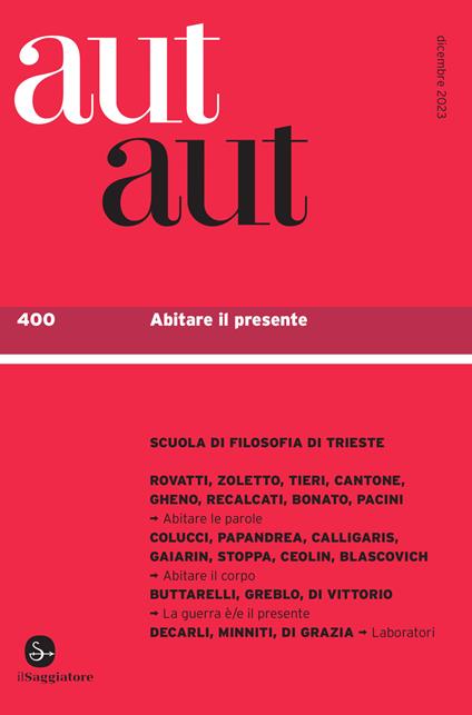 aut aut 400 - AA.VV. - ebook