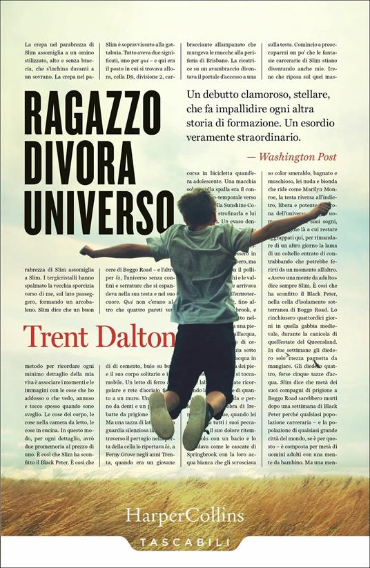 Ragazzo divora universo - Trent Dalton - copertina