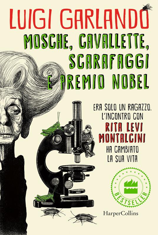 Mosche, cavallette, scarafaggi e premio Nobel - Luigi Garlando - copertina