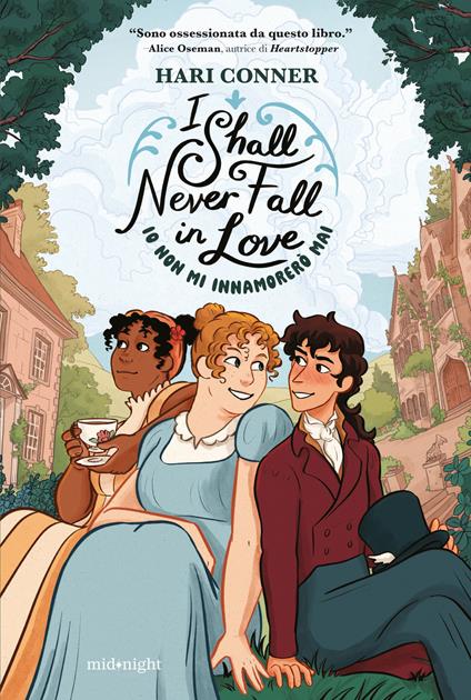 I shall never fall in love. Io non mi innamorerò mai - Hari Conner - copertina