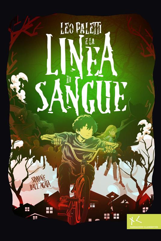 Leo Paletti e la linea di sangue - Simone Dall'Agata - copertina
