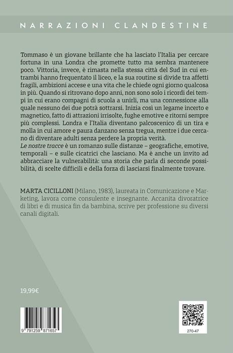 Le nostre tracce - Marta Cicilloni - 2
